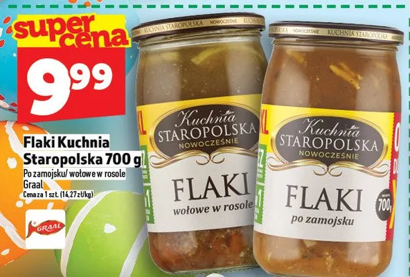 Flaki wołowe w rosole promocja w TOPAZ