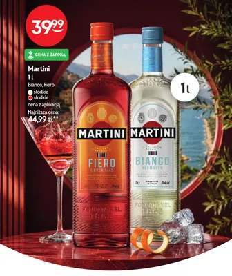 Wino białe Martini Bianco promocja w Żabka