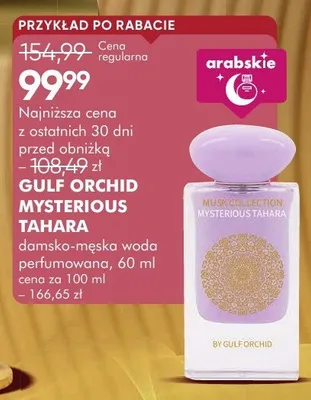 Perfumy damsko-męska woda perfumowana Mysterious Tahara promocja w Super-Pharm