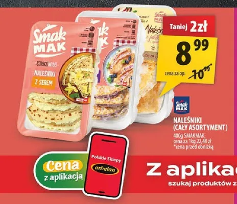 Naleśniki Smak Mak promocja w Arhelan