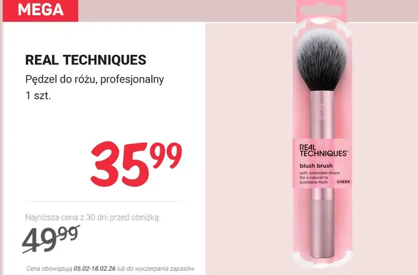 Pędzel do różu, profesjonalny promocja w Rossmann