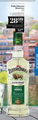 Wódka Żubrówka Bison Grass promocja w POLOmarket