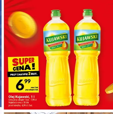 Olej rzepakowy Kujawski promocja w Twój Market