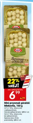 Mini przysmak góralski Mlekovita promocja w Twój Market