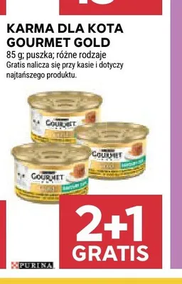 Karma dla kota Gourmet Gold promocja w Stokrotka
