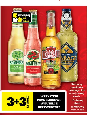 Piwo Somersby Apple promocja w Gram Market