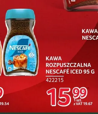 Kawa rozpuszczalna Nescafé Iced promocja w Selgros