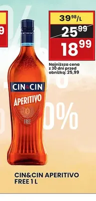 Wino bezalkoholowe Aperitivo Cin & promocja w Wafelek