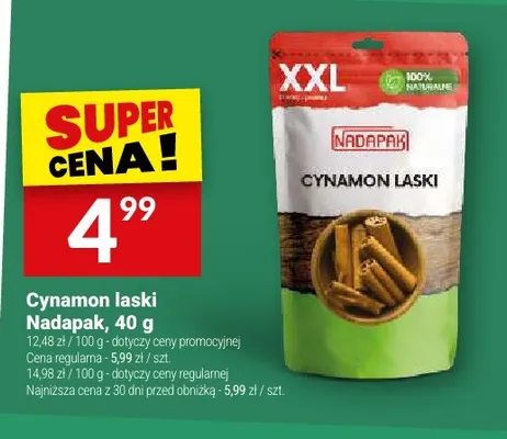 Cynamon laski Nadapak promocja w Twój Market
