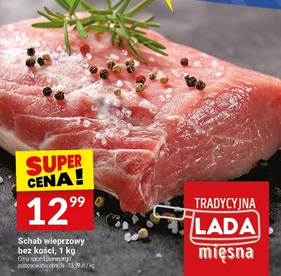 Schab wieprzowy bez kości promocja w Twój Market