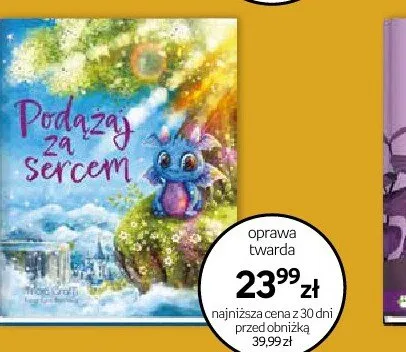 Książka Podążaj za sercem oprawa twarda promocja w Dzień Dziecka