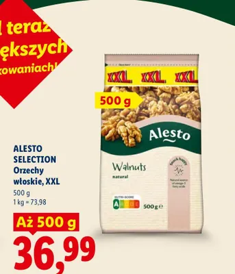 Orzechy włoskie XXL Alesto Selection promocja w Lidl