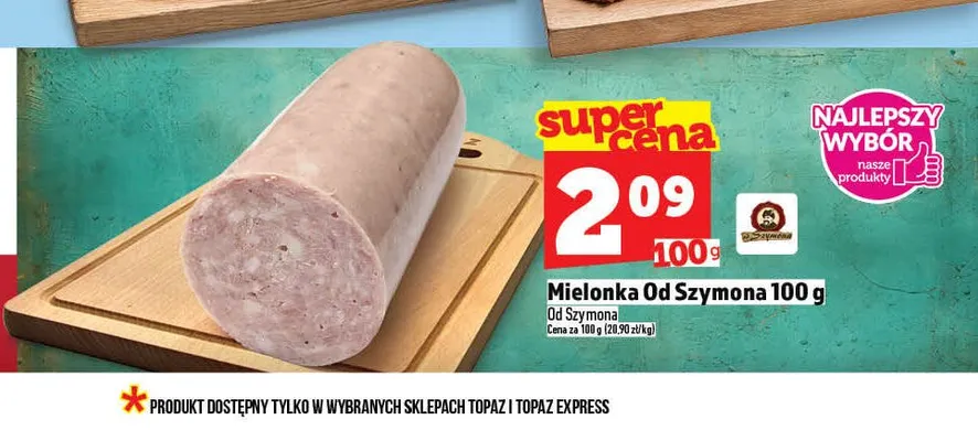 Mielonka Od Szymona promocja w TOPAZ