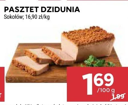 Pasztet dzidunia promocja w Stokrotka