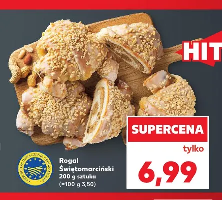 Rogal Świętomarciński promocja w Kaufland
