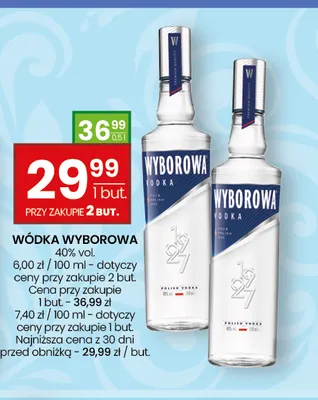 Wódka Wyborowa promocja w Twój Market