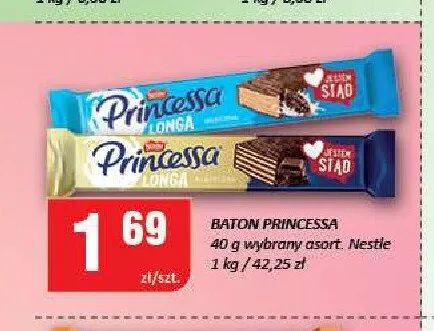 Baton Princessa Nestle promocja w Chorten