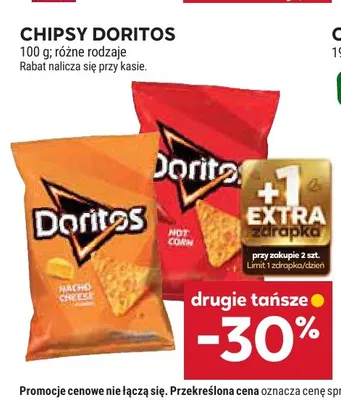 Chipsy Doritos promocja w Stokrotka