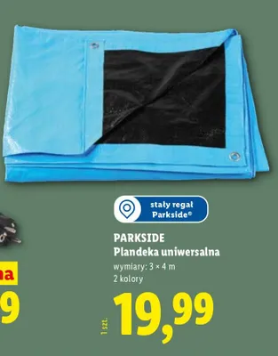 Plandeka uniwersalna promocja w Lidl