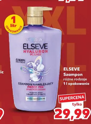 Szampon Elseve różne rodzaje promocja w Kaufland