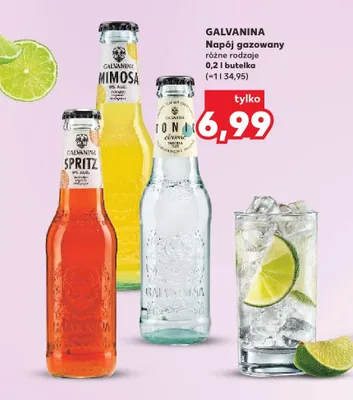 Napój gazowany Galvanina Mimosa promocja w Kaufland