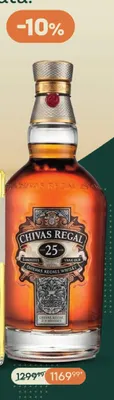 Whisky Chivas Regal 25YO promocja w Żabka