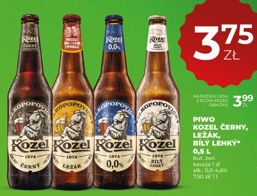 Piwo Kozel Bílý Lehký promocja w Duży Ben