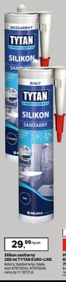 Silikon sanitarny Tytan Euro-Line promocja w Leroy Merlin