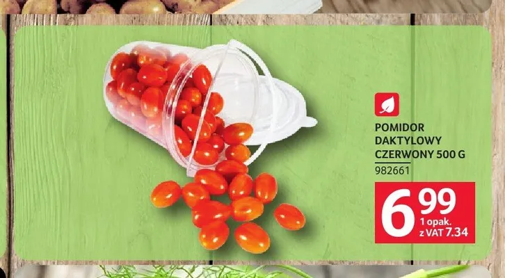 Pomidor daktylowy czerwony promocja w Selgros