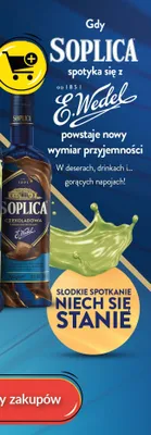 Likier Soplica Wedel czekoladowa 0,5 promocja w Lidl