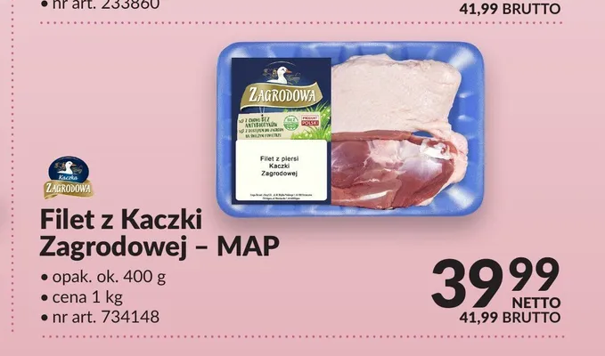 Filet z Kaczki Zagrodowej MAP promocja w Makro