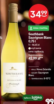 Wino białe Sauvignon Blanc promocja w Żabka