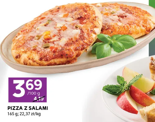Pizza z salami promocja w Stokrotka