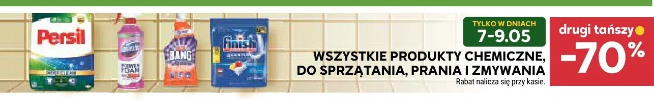 Wszystkie produkty chemiczne do sprzątania prania i zmywania promocja w Stokrotka