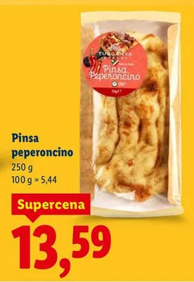 Pinsa peperoncino 250 g promocja w Lidl