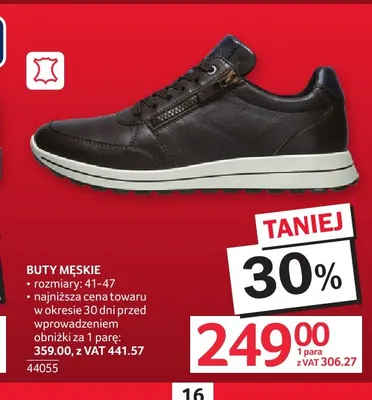 Buty męskie promocja w Selgros