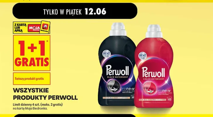 Produkty Perwoll promocja w Biedronka