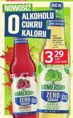 Piwo bezalkoholowe Somersby Sugar Cherry promocja w Selgros