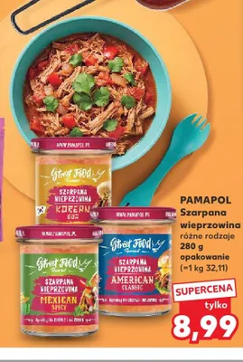 Szarpana wieprzowina American Classic Pamapol promocja w Kaufland