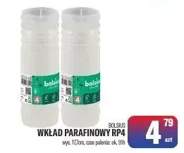 Wkład parafinowy RP4 op. 12 rol, seria parafina 30 h promocja w Tomi Markt