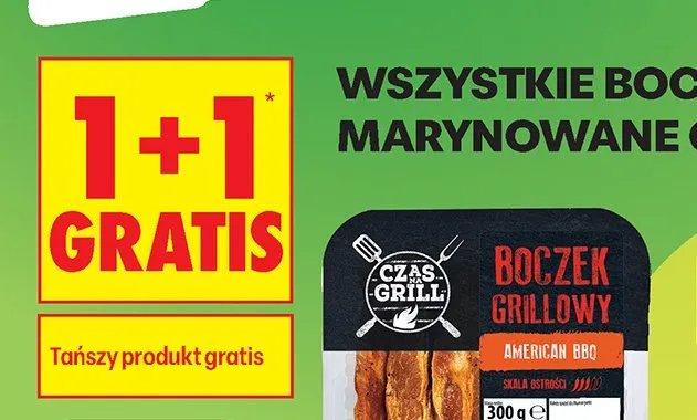 Boczek grillowy marynata American BBQ promocja w Biedronka