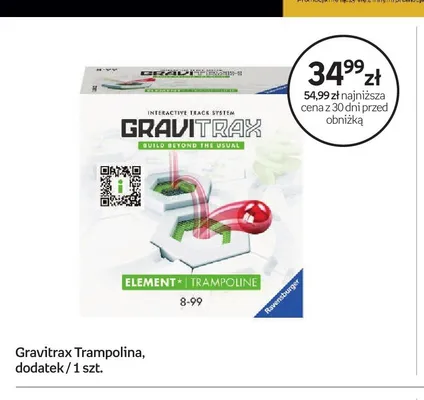 Zabawka edukacyjna Gravitrax Trampolina dodatek promocja w Empik