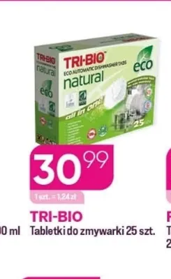 Tabletki do zmywarki Tri-Bio promocja w Drogerie Koliber