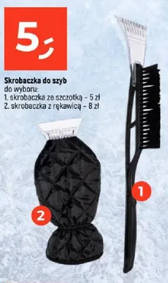 Skrobaczka do szyb z rękawicą promocja w Dealz