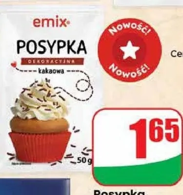 Posypka kakaowa promocja w Dino
