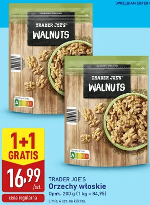 Orzechy włoskie Trader Joe's promocja w Aldi