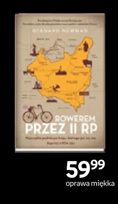 Książka Rowerem przez II RP Bernard Newman promocja w Empik