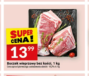 Boczek wieprzowy bez kości promocja w Twój Market
