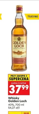 Whisky Golden Loch promocja w Biedronka