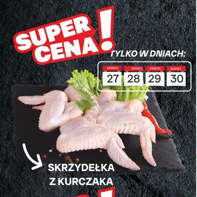 Skrzydełka z kurczaka promocja w Chorten